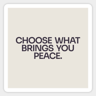 Choose Peace Magnet